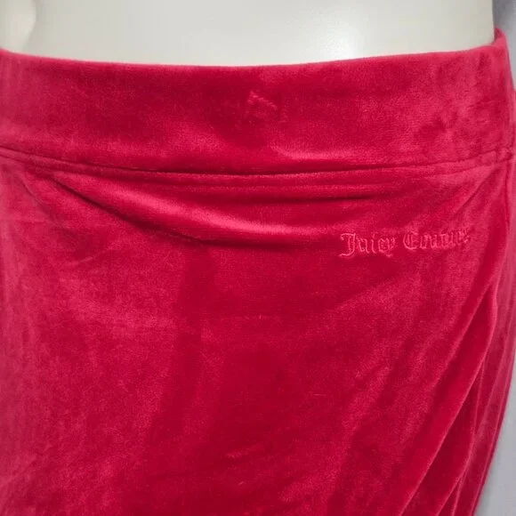 Juicy Couture Velour Sweatpants Size 3X Coco Red - Picture 4 of 8